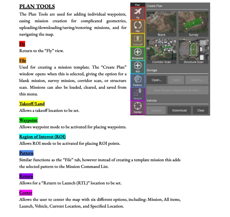 Mission Planner takeoff parameters view 2